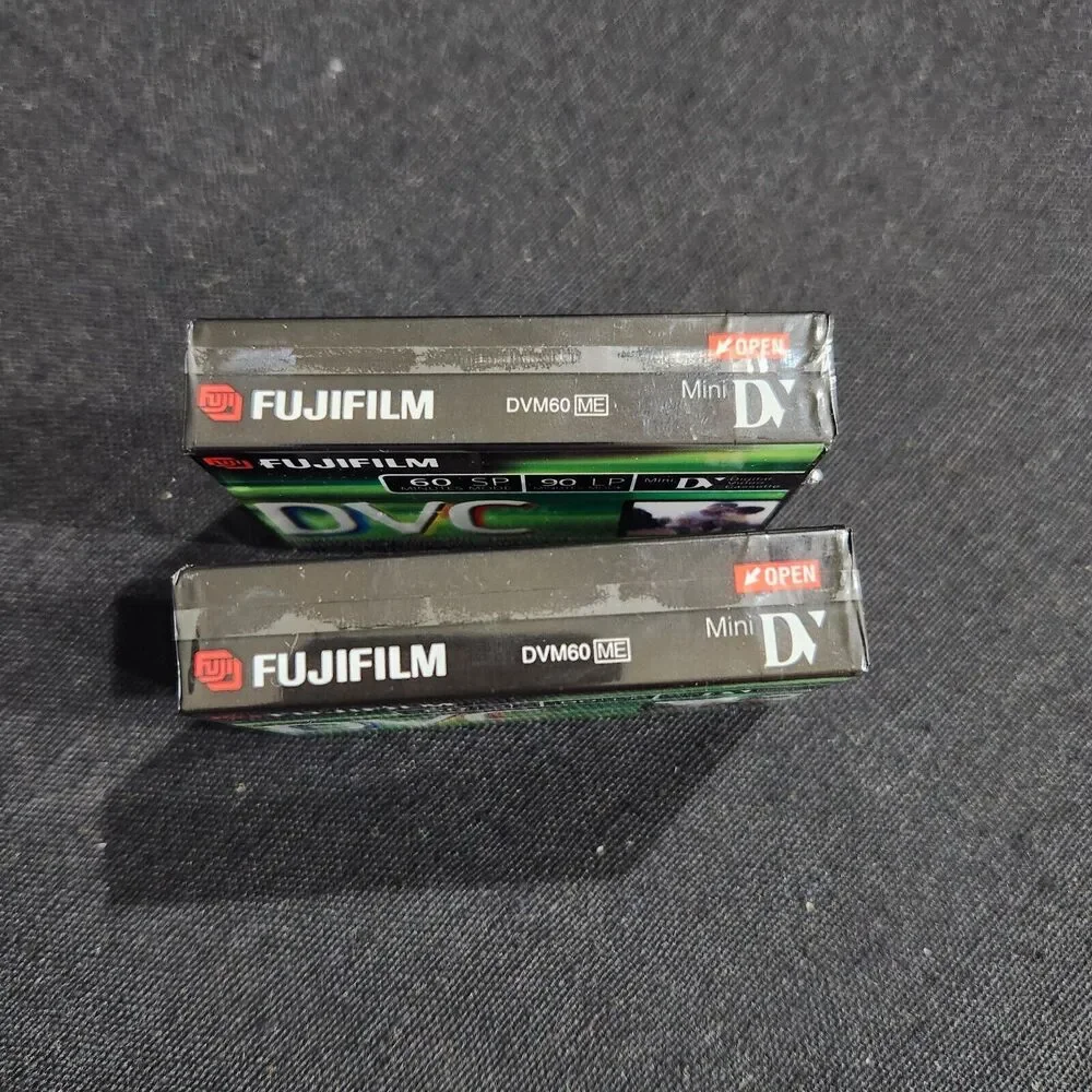 Fujifilm DVC Mini DV DVM60 60 min SP60 90 min LP90 Sealed NEW 2